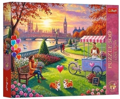 Изображение Trefl Puzzle 500 Love Story: Romantyczny Londyn