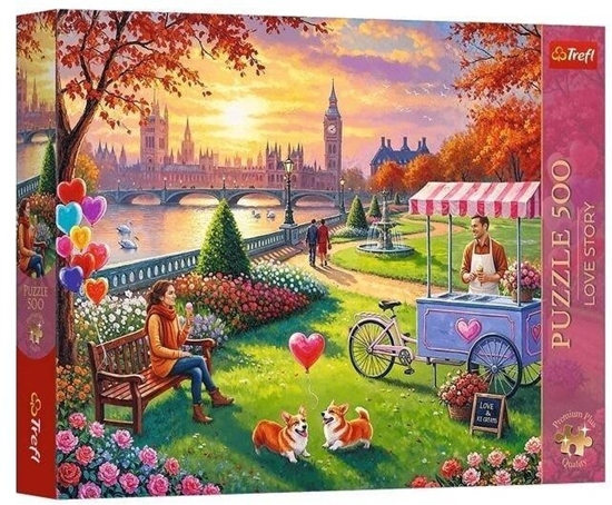 Picture of Trefl Puzzle 500 Love Story: Romantyczny Londyn