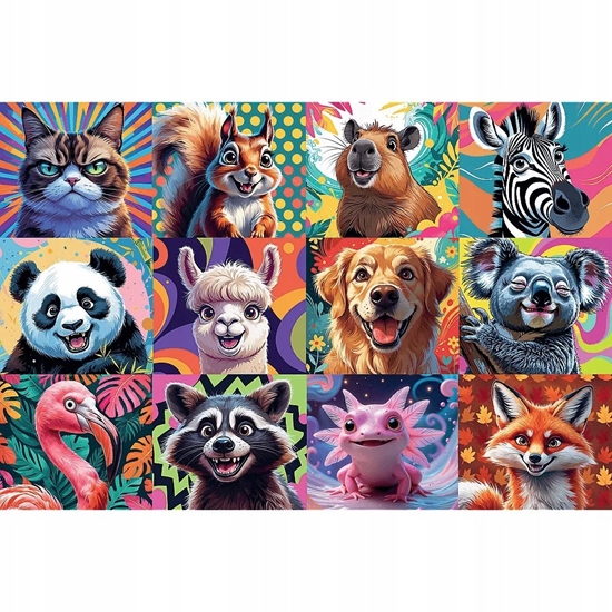 Picture of Trefl Puzzle Zabawne portrety zwierzt 300 elementów (23030)