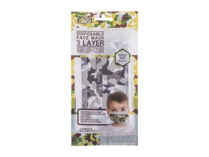 Picture of Trendy Camo Trendy Camo Face Mask and Respirator 3pc