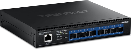 Picture of Trendnet TL2-F7080 8-Port 10G Layer 2 Managed SFP+ Switch