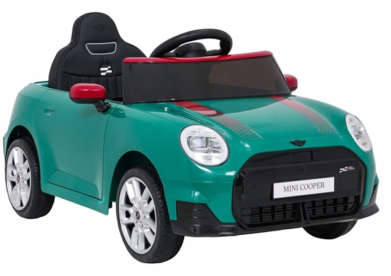 Picture of Triton Auto na akumulator Mini Cooper dla dzieci 2×35W zielony