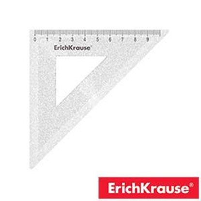 Attēls no Trīsstūris 45*/9cm Glitter caurspīdīgs,