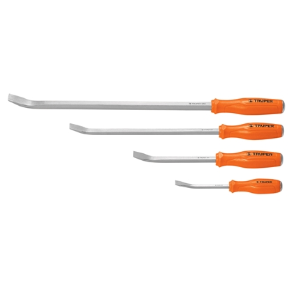 Изображение Truper pry bar set with through blade , 4pcs