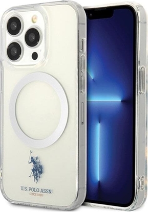 Attēls no U.S. Polo US Polo Assn MagSafe Collection - Etui iPhone 15 Pro (przezroczysty)