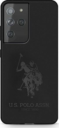 Attēls no U.S. Polo US Polo USHCS21LSLHRTBK S21 Ultra G998 czarny/black Silicone On Tone