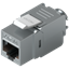 Picture of UBIQUITI CAT6A KEYSTONE JACK, 12-PACK. TOOLLESS KEYSTONE FOR TERMINATING A CAT6A ETHERNET JACK WITHOUT THE USE OF A PUNCH-DOWN OR CRIMPING TOOL