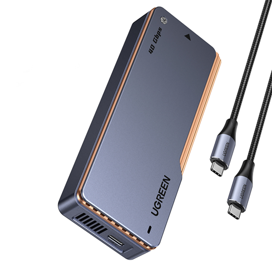 Picture of Ugreen D703 USB4 40Gb|s M.2 NVMe SSD Enclosure wit