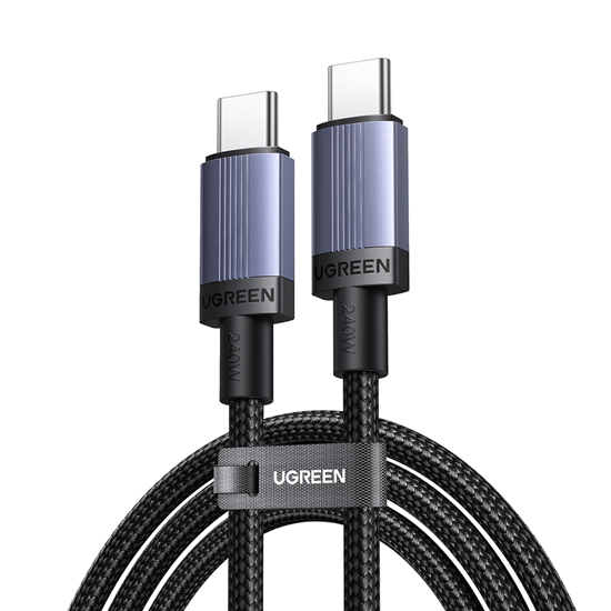 Изображение Ugreen USB-C to USB-C PD Cable 240W 2m - Black