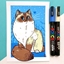 Attēls no UNI-BALL POSCA PC-1MR marker 1 szt. Kocówka cienka Fioletowy