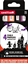 Attēls no UNI-BALL Uni Chalk marker zestaw Halloween z 4 sztuk (kolory white, black, purple, orange)
