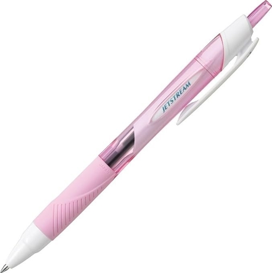 Picture of UNI-BALL Uni Jetstream Sport, pink krop, skrivefarve sort (udsalg, restparti prisen er for 12stk)