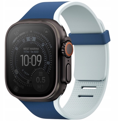 Picture of Uniq Pasek UNIQ Revix IV Premium do Apple Watch 49/46/45/44mm Edition Reversible Magnetic granatowy-niebieski