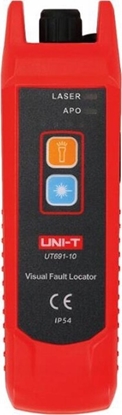 Picture of Unit Tester kabla optycznego laser 650+/-20nm ?10mW; 8-10km, 3.7V 1050mAh, IP54, UNI-T
