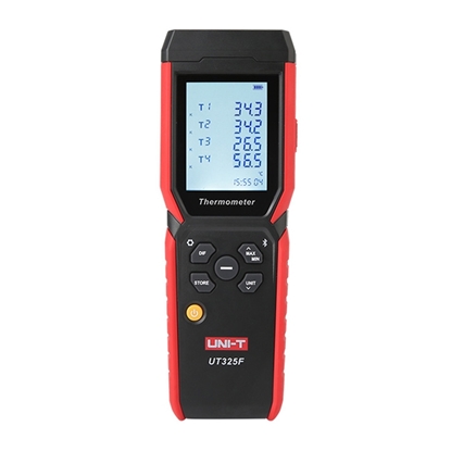 Attēls no Uni-T UT325F 4-Channel Thermometer