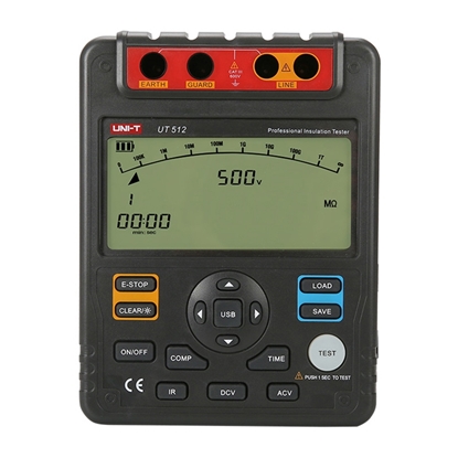 Attēls no Uni-T UT512 High-Voltage Insulation Resistance Tes