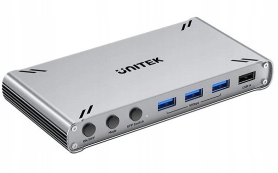 Picture of Unitek Przecznik KVM USB-C 10Gbps z HDMI i transferem plików midzy systemami
