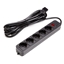 Picture of UPS-Rated Extension Cord 5m, 5 sockets, with switch, black