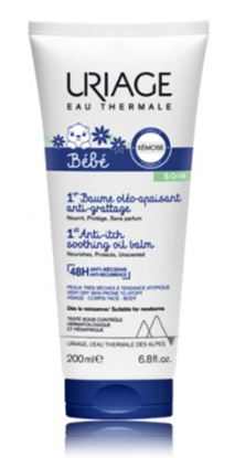 Attēls no Uriage Bébé 1st Anti-Itch Soothing Oil Balm 200 ml
