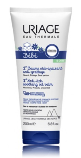 Picture of Uriage Bébé 1st Anti-Itch Soothing Oil Balm 200 ml