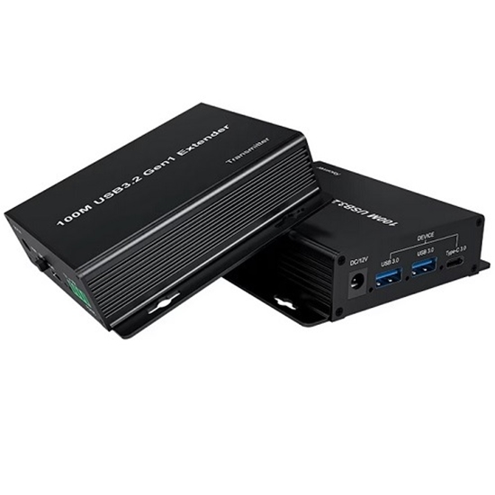 Picture of USB3.2 Gen1 Extender 100m, 2xUSB-A, 2xUSB-C