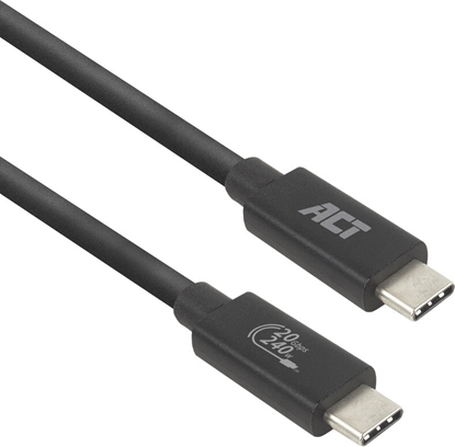 Изображение USB4 kabelis CM-CM 20GBPS TB3 240W 2M ACT