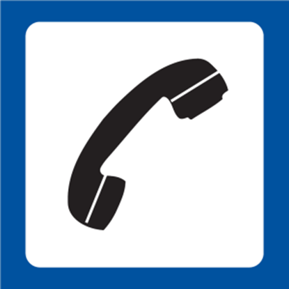 Attēls no Uzlīmes "Telefons", 114mmx114mm