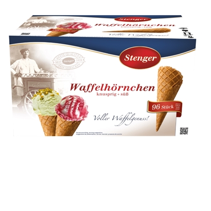 Picture of Vafeļu konusi STENGER, 96gab., 1.2kg