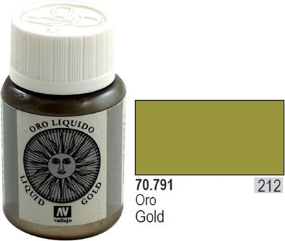 Picture of Vallejo Farba Nr212 Gold 35ml - 70791