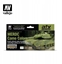 Picture of Vallejo Vallejo: 71.202 - Model Air - AFV - MERDC Camo Colors (8x18 ml)