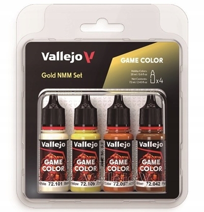 Attēls no Vallejo Vallejo: 72.395 - Game Color - Gold NMM Set (4x18 ml)