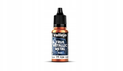 Attēls no Vallejo Vallejo: 77.124 - True Metallic Metal - Base - Ancient Copper (18 ml)