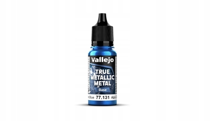 Attēls no Vallejo Vallejo: 77.131 - True Metallic Metal - Base - Sapphire Blue (18 ml)