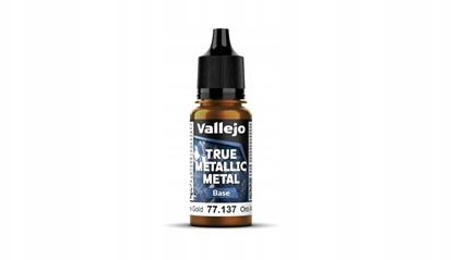 Attēls no Vallejo Vallejo: 77.137 - True Metallic Metal - Base - Arcane Gold (18 ml)