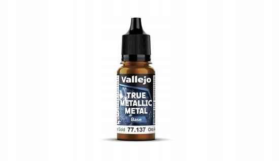 Picture of Vallejo Vallejo: 77.137 - True Metallic Metal - Base - Arcane Gold (18 ml)