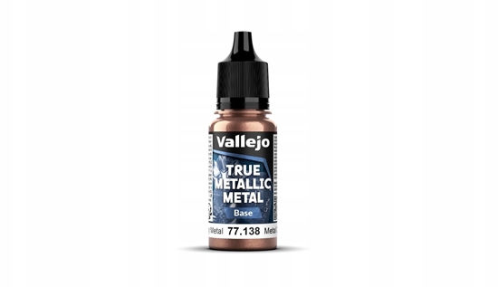 Picture of Vallejo Vallejo: 77.138 - True Metallic Metal - Base - Rusty Metal (18 ml)