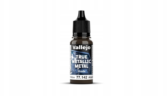 Picture of Vallejo Vallejo: 77.142 - True Metallic Metal - Shade - Radiant Yellow (18 ml)