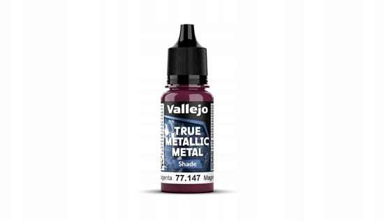 Picture of Vallejo Vallejo: 77.147 - True Metallic Metal - Shade - Crimson Magenta (18 ml)