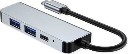 Attēls no Value Dockingstation Type C, 1x HDMI 4K30, 1x USB 3.2 Gen1 Type A, 1x USB 2.0 Type A, 1x Type C PD (Power Delivery)