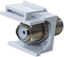 Изображение Value F-Type Keystone Coupler, Plastic