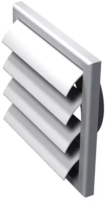 Изображение Varta Murrist MVM150S i alu, biay z siatk na owady i otworami na ruby. Mål 150x150 mm.