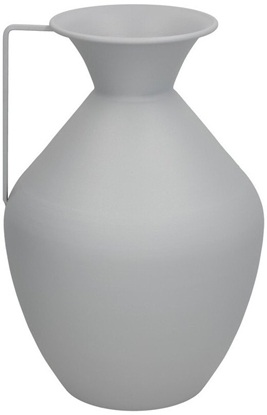 Picture of Vase, Metal Gray, 15.5D x 36 x 24 cm, DECORLIFE