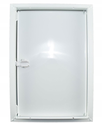 Изображение Ventika Drzwiczki rewizyjne metalowe biae z uchwytem plastikowym 200X250 DM20X25