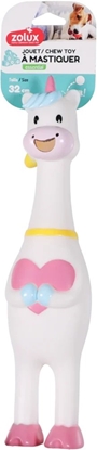 Изображение Verk ZOLUX Zabawka dla psa z piszczak jednoroec KARTOON 32 cm
