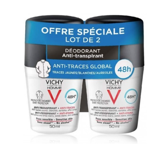 Picture of Vichy Homme 48H Anti-Perspirant 2 x 50 ml