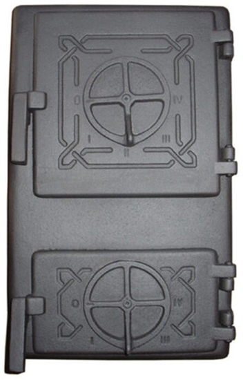 Picture of vidaXL DOUBLE HERMETIC DOORS 13.3KG
