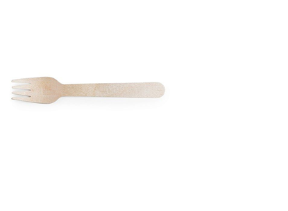 Picture of Vienreizējas koka dakšas, 15.5cm VEGWARE, 0.27kg, 100gab