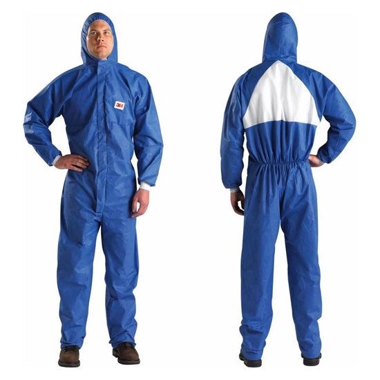 Изображение Vienreizlietojams kombinezons 3M 4530 Type 5/6; 2XL; zils