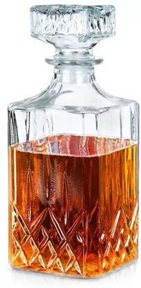 Attēls no Vilde Karafka do whisky nalewki na alkohol napoje szklana 900ml VILDE 139609