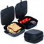 Picture of Vilde Pojemnik niadaniowy obiadowy lunchbox z przegródkami czarny 2x700ml VILDE 229144